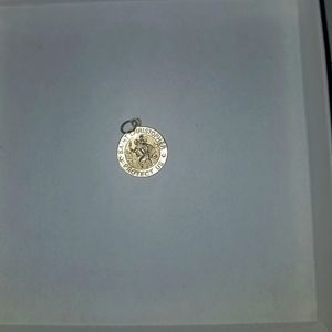 14kt. Gold St. Christopher charm